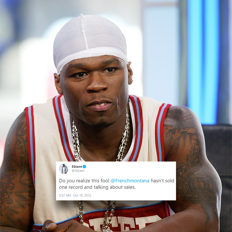 50 Cent and a tweet he made in 2012