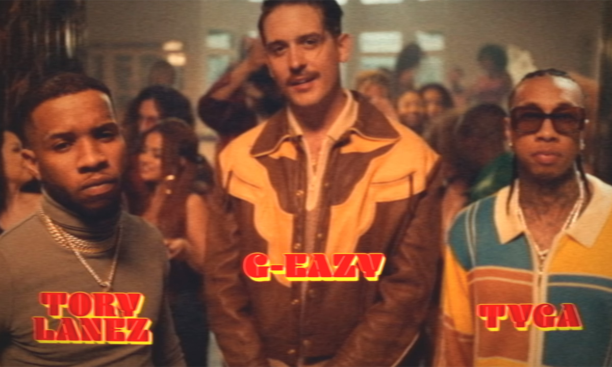 Tory Lanez, G-Eazy and Tyga in the Still Be Friends video