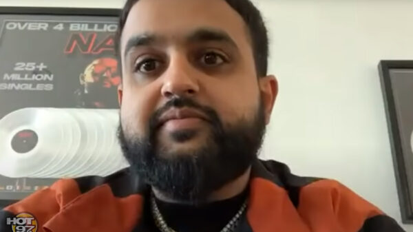 NAV on webcam with Hot 97 discussing Back to Back and other releases