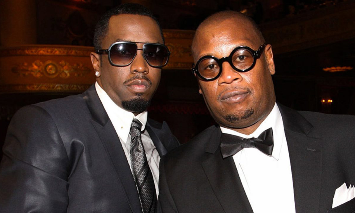 Diddy and Andre Harrell