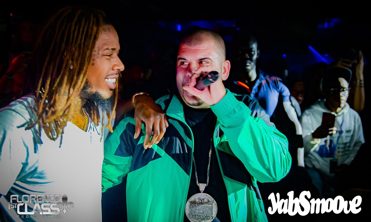 Fetty Wap and Peter Jackson performing