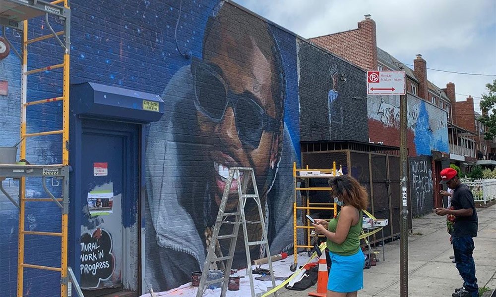 New mural goes up in Canarsie, Brooklyn to honour Pop Smoke