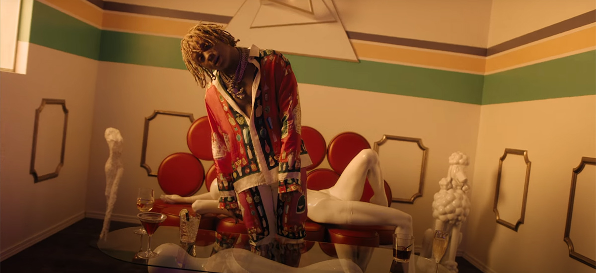 Scene from the Excitement video