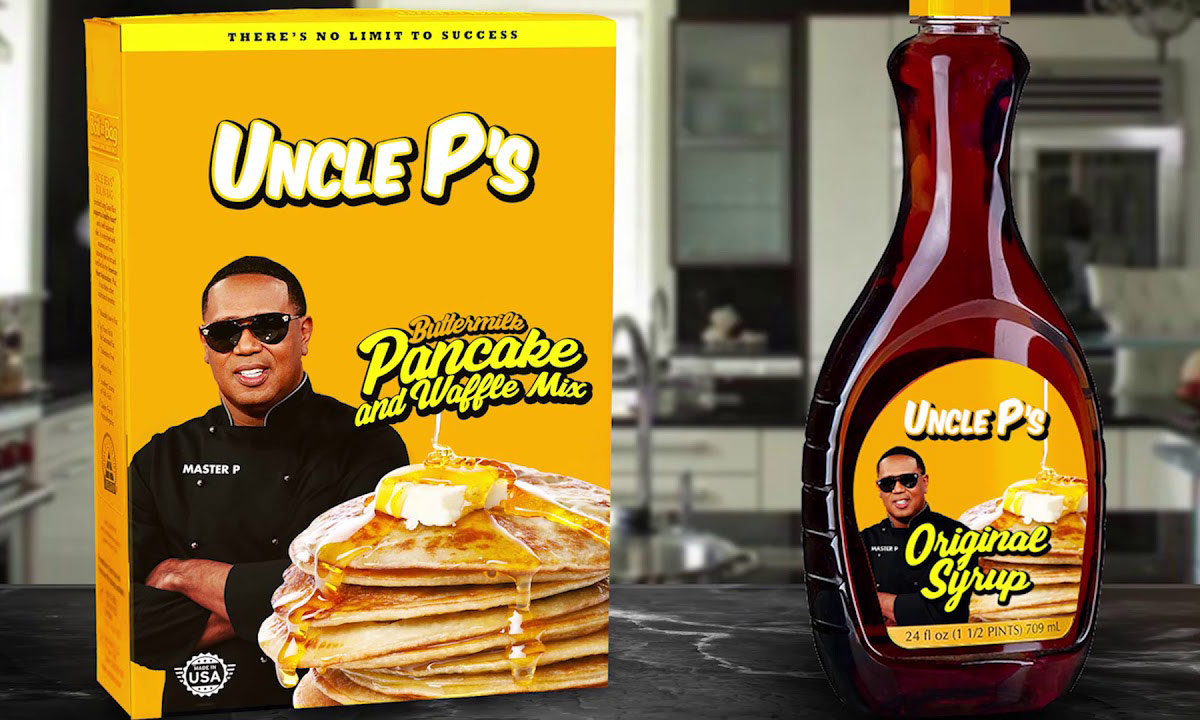 Master P launched a new line of food products to replace Aunt Jemima and Uncle Ben