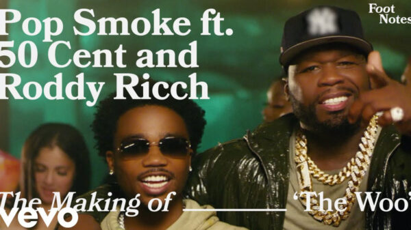 Vevo Footnotes: The Making of Pop Smoke The Woo by Pop Smoke featuring 50 Cent and Roddy Ricch