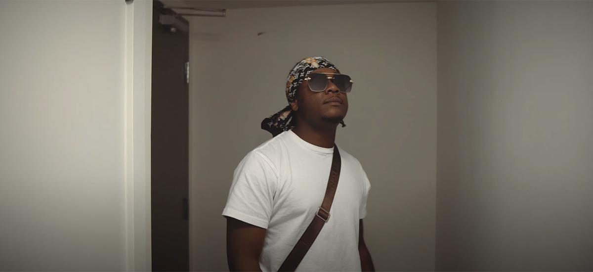 Scene from the Fine Wine video