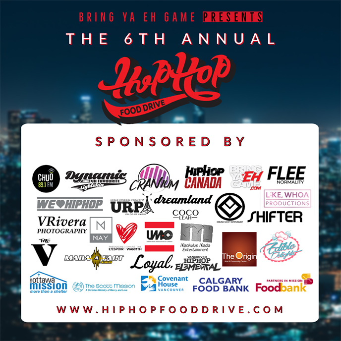 6th annual Hip Hop Food Drive