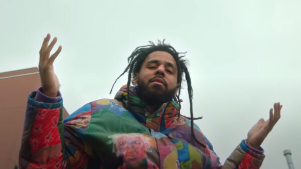 J. Cole in the 'a m a r i' video