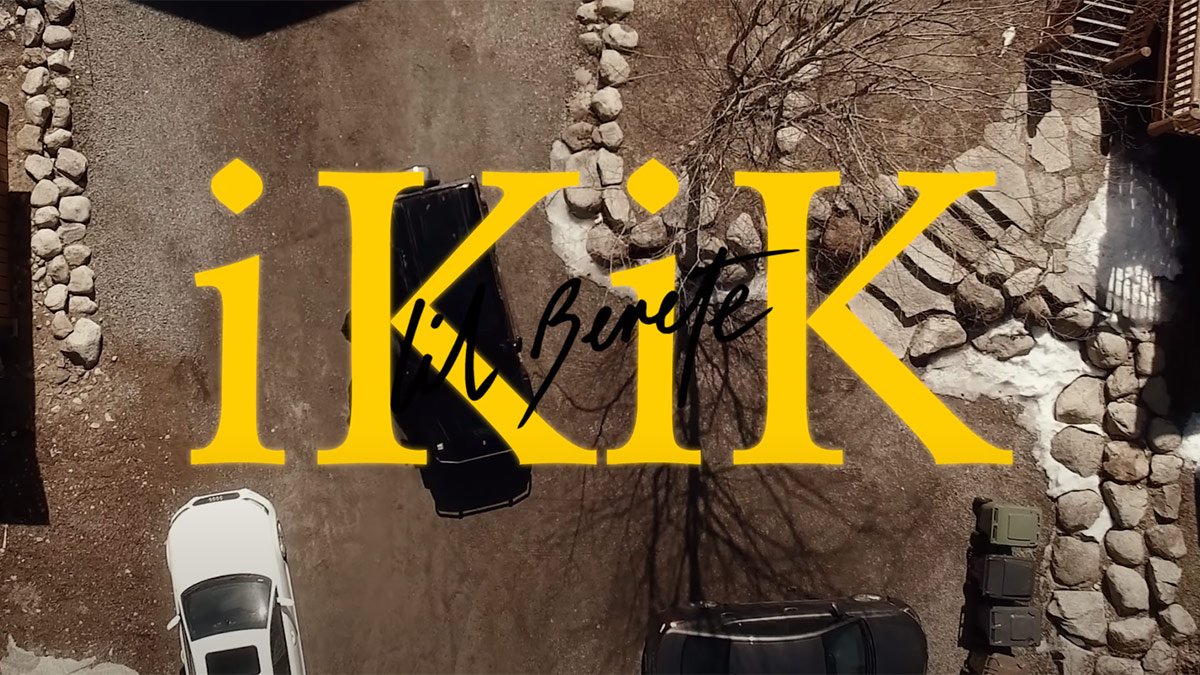Scene from the ikik video