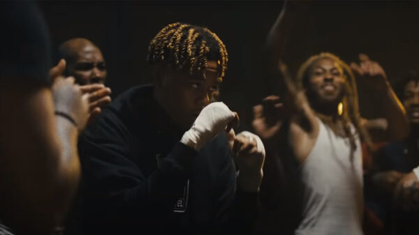 Scene from the Wassup video by Cordae and Young Thug