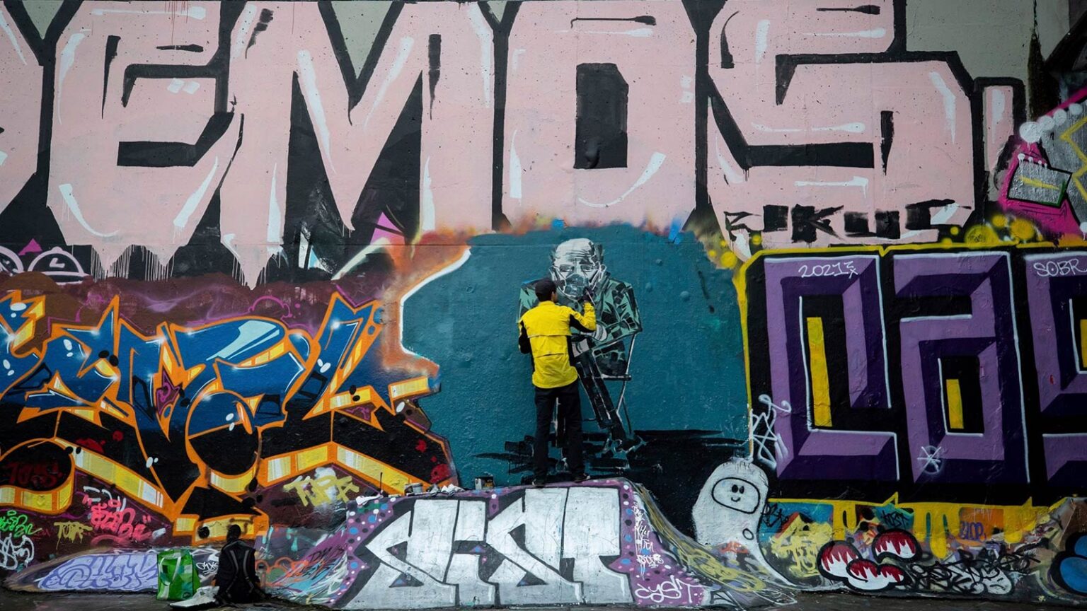 Image showcasing Bringing art into public spaces can improve the social fabric of a city