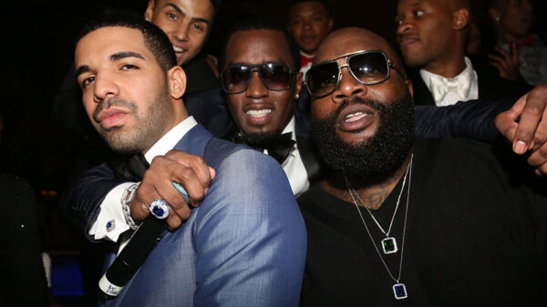 Drake, Diddy and Rick Ross