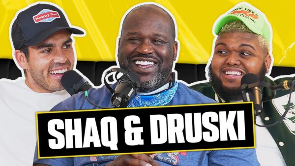 Shaq and Druski on the Full Send Podcast