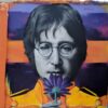 A mural of John Lennon