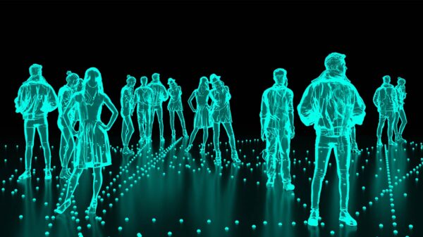 Holograms with a sense of touch are being created at Glasgow University. (Image: Design_cells/Shutterstock)