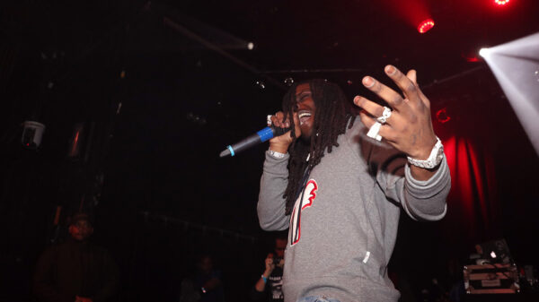Chief Keef performing on stage