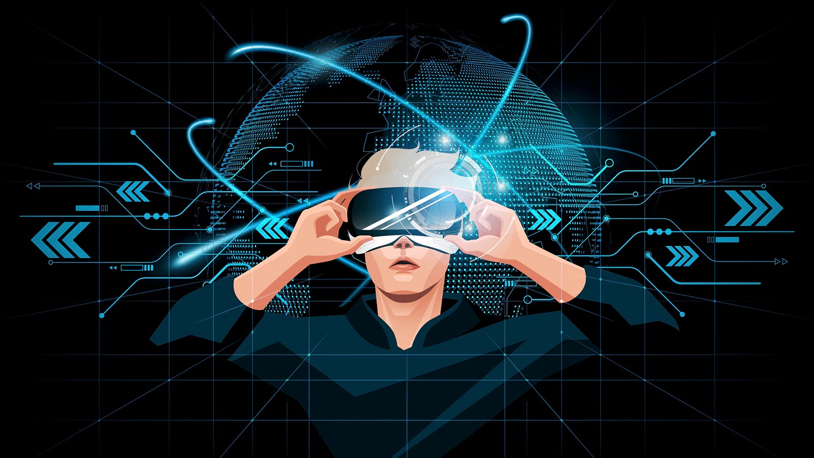 A virtual reality art concept