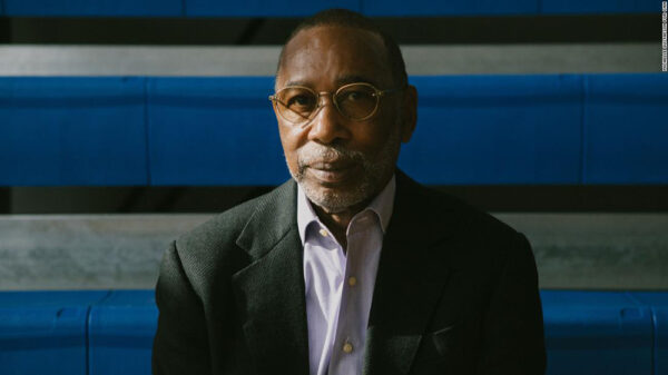 Larry Miller sits for a portrait at the Lucien Blackwell Community Center in West Philadelphia (Photo: Michelle Gustafson for CNN)