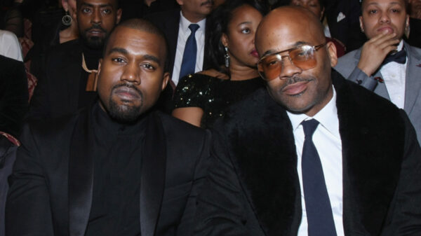 Kanye West and Dame Dash
