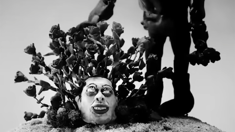 Scene from the Eazy video by Kanye West and The Game