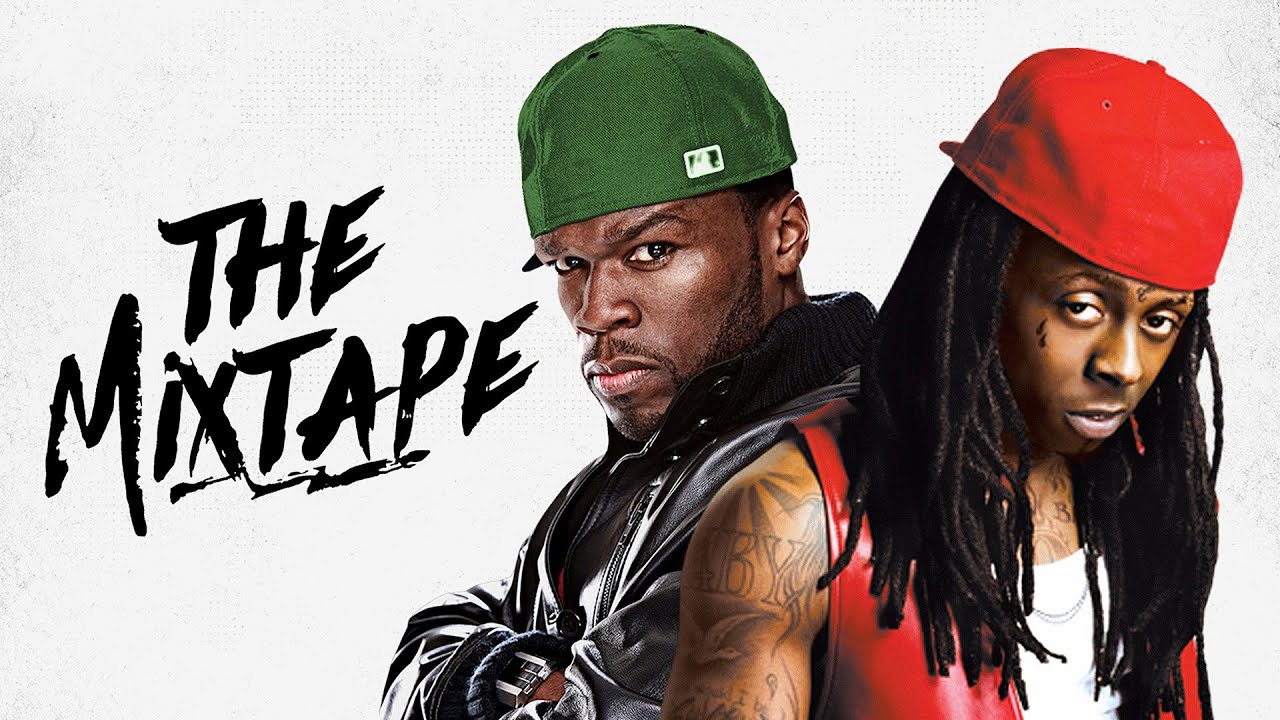 50 Cent and Lil Wayne and a title that says The Mixtape
