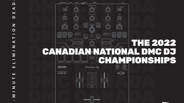 Poster for 2022 Canadian DMC DJ Championships