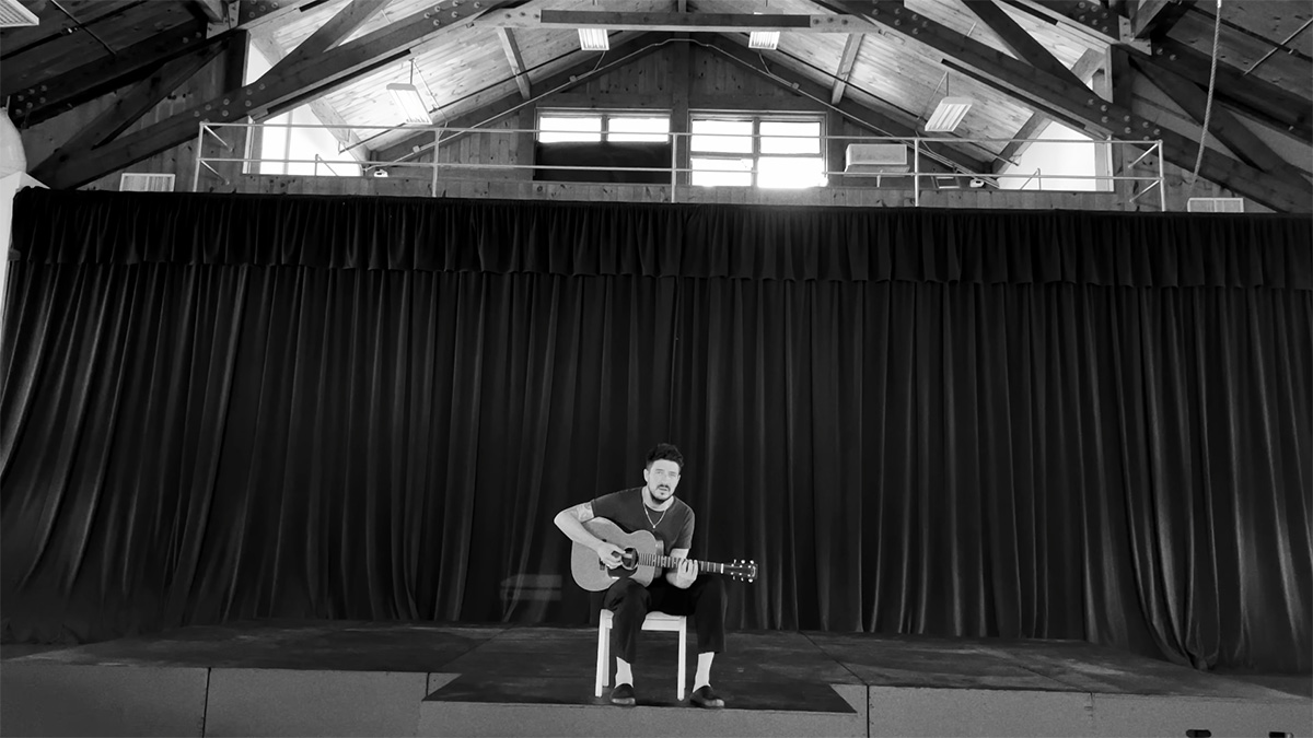 Marcus Mumford in the first-ever music video directed by Steven Spielberg