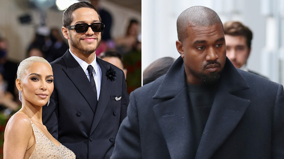 'Skete Davidson Dead' posted Kanye after Kim K and Pete Davidson split up