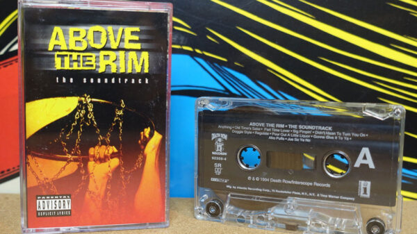 Above the Rim original soundtrack cassette tape