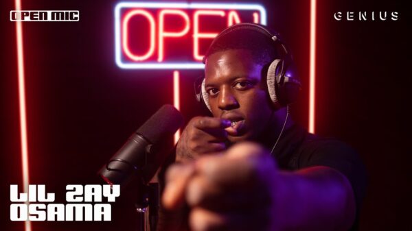 Lil Zay Osama performs for Open Mic on Genius