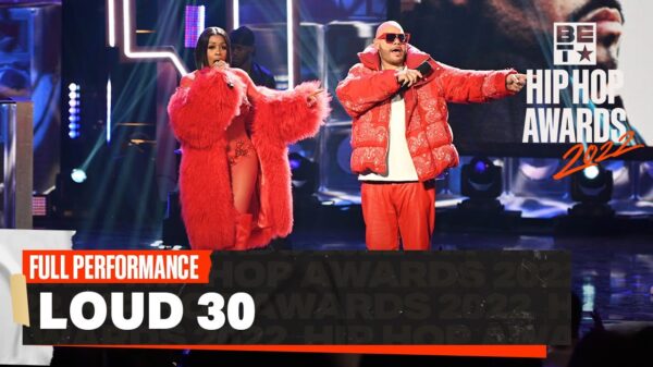Remy Ma and Fat Joe at the 2022 BET Hip Hop Awards