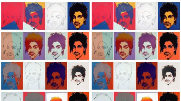 A collage of images featuring the same face of a man in different colour combos