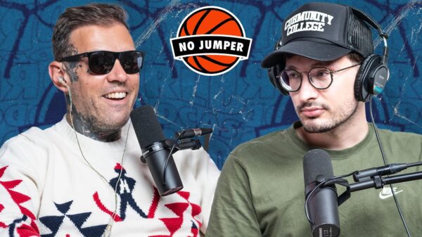 Screenshot of the Trap Lore Ross interview with Adam22 of No Jumper