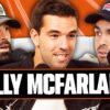 Billy McFarland and the Full Send Podcast hosts