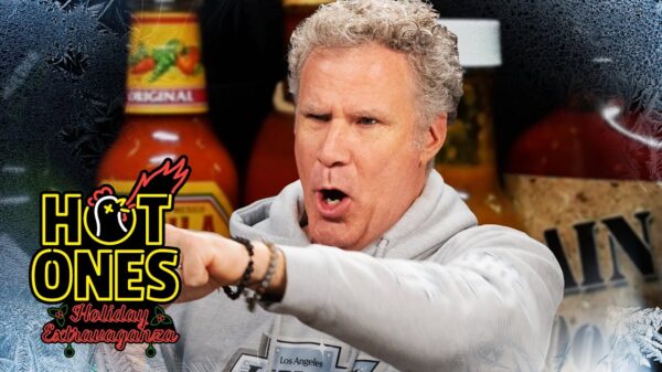 Actor Will Ferrell on Hot Ones