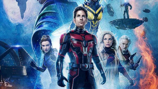 Promotional poster for Ant-Man and the Wasp: Quantumania