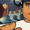 Rappers Noah23 and Killah Priest as animated characters