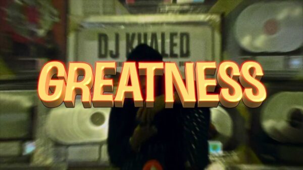 Title card for the Greatness video by Migos rapper Quavo
