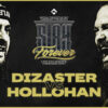 Title card for Dizaster vs Hollohan battle