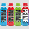 Various flavours of the PRIME Energy drink