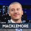 Screengrab of rapper Macklemore on The Tonight Show Starring Jimmy Fallon