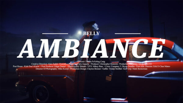 Scene from the Ambiance video by Belly