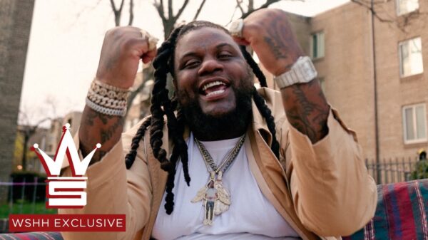 Rapper Fat Trel in the Like That music video