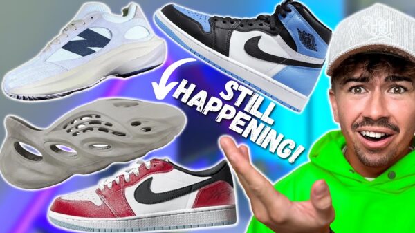 YouTube thumbnail for the video Adidas Needs To Offload A TON Of New Yeezys! $7M Nikes STOLEN! & More
