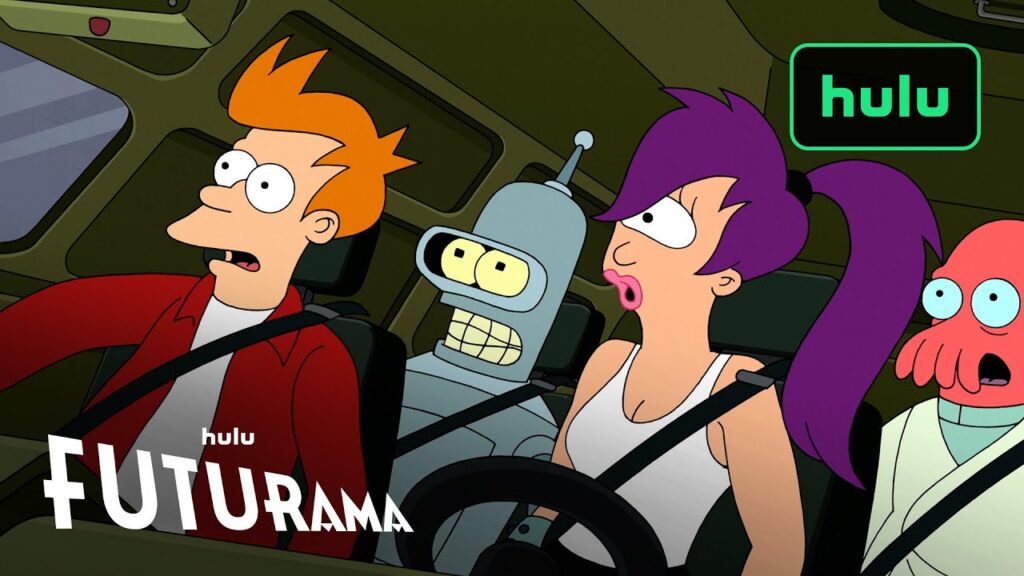 Futurama reboot Trailer for new season airing on Hulu on July 24