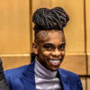 YNW Melly smiles while in court