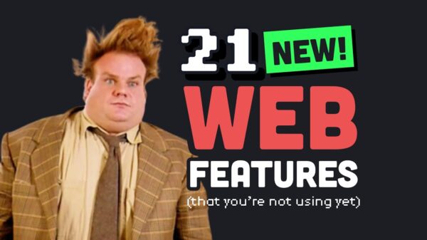 YouTube thumbnail for the video 21 awesome Web Features you're not using yet