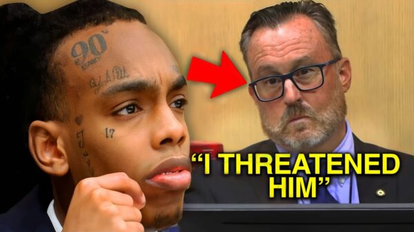 YouTube thumbnail for the video YNW Melly Murder Trial Detective Admits THIS… – Day 15