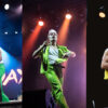A composite image of three artists performing at Ottawa Bluesfest Summer of 23