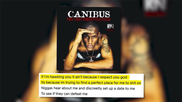 Screenshot of the YouTube video What happened to Canibus? He was supposed to be the future of hip-hop…